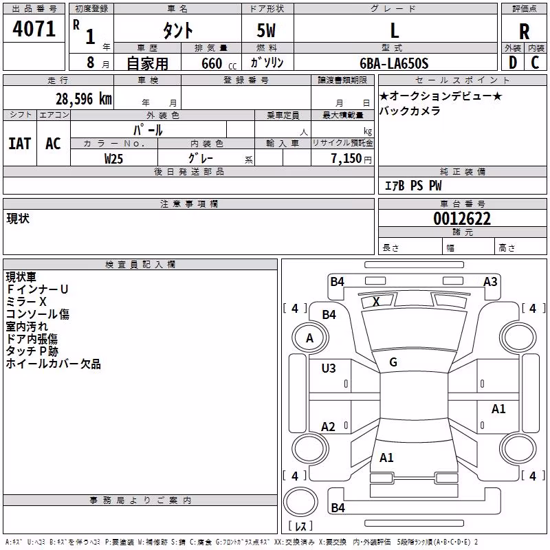 DAIHATSU TANTO