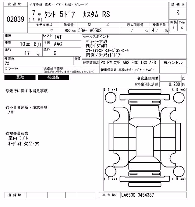 DAIHATSU TANTO