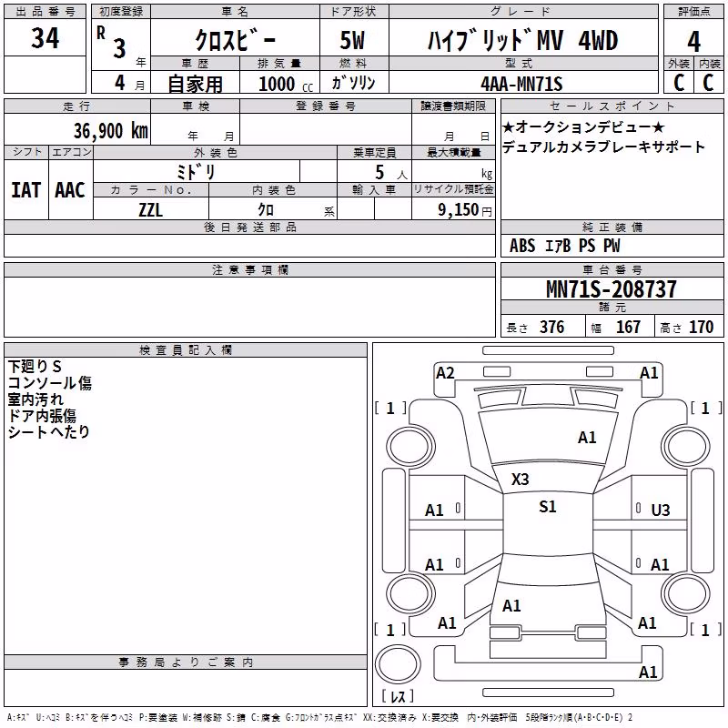 SUZUKI XBEE