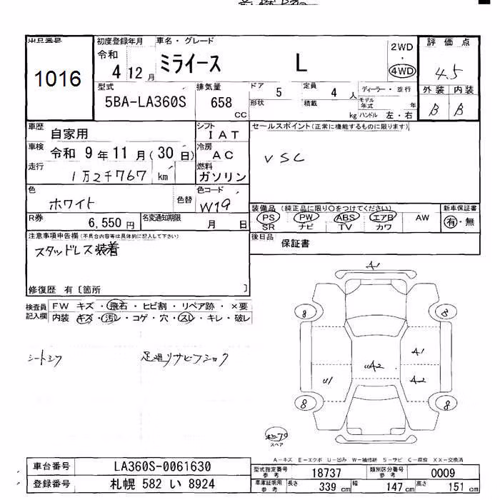 DAIHATSU MIRA E:S