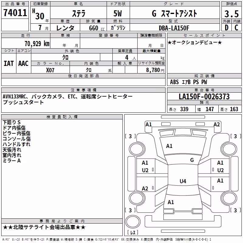 SUBARU STELLA