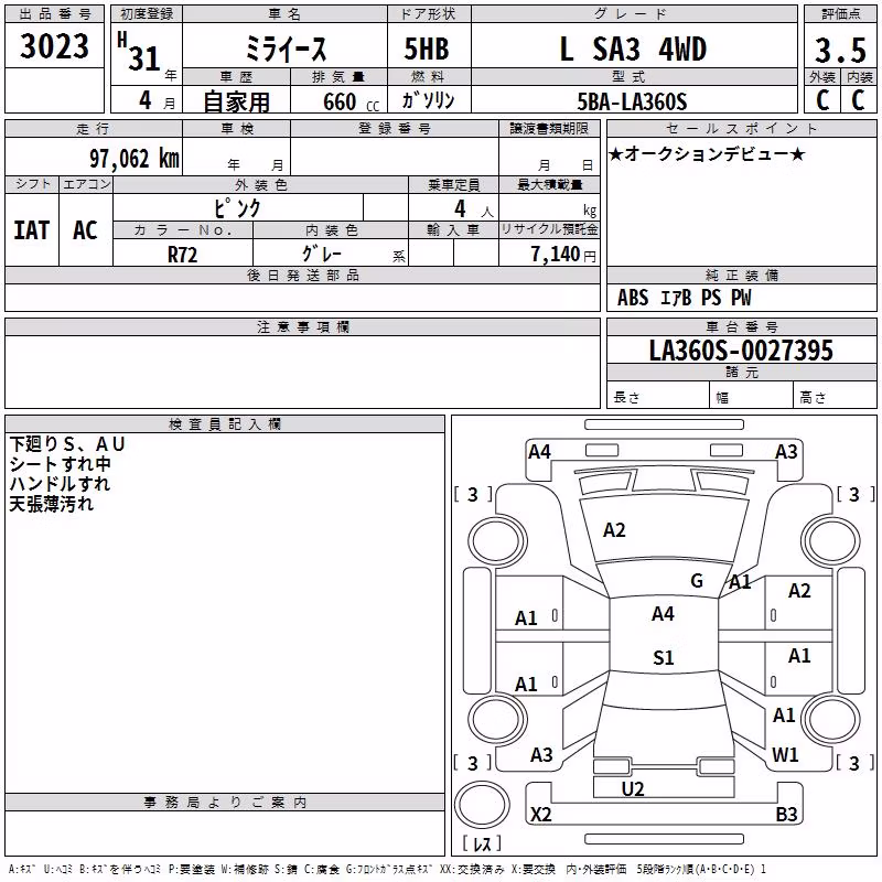 DAIHATSU MIRA E:S