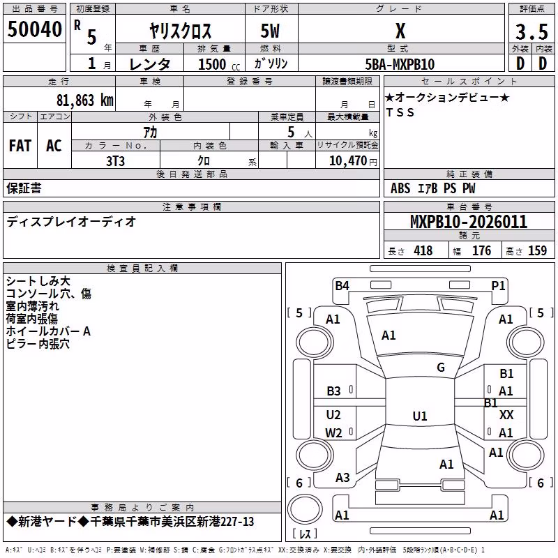 TOYOTA YARIS CROSS