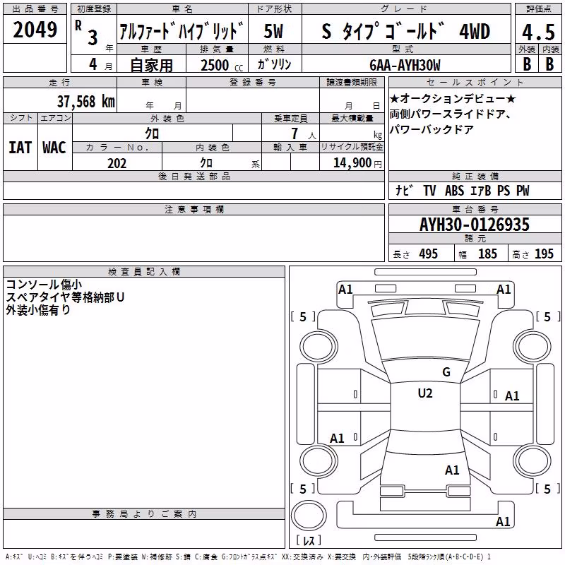 TOYOTA ALPHARD
