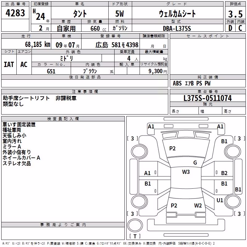 DAIHATSU TANTO
