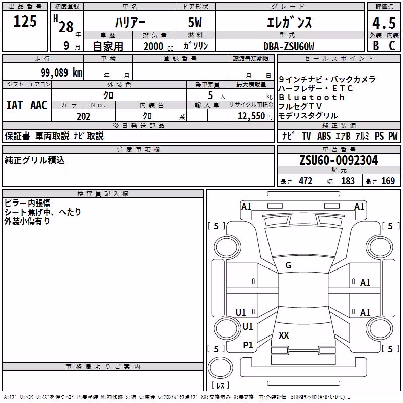 TOYOTA HARRIER