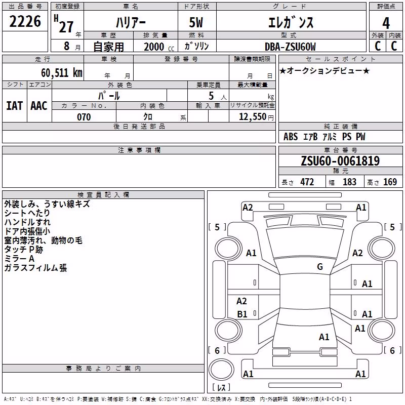 TOYOTA HARRIER
