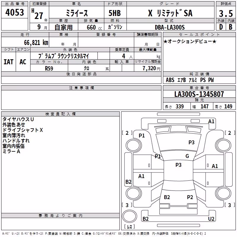DAIHATSU MIRA E:S