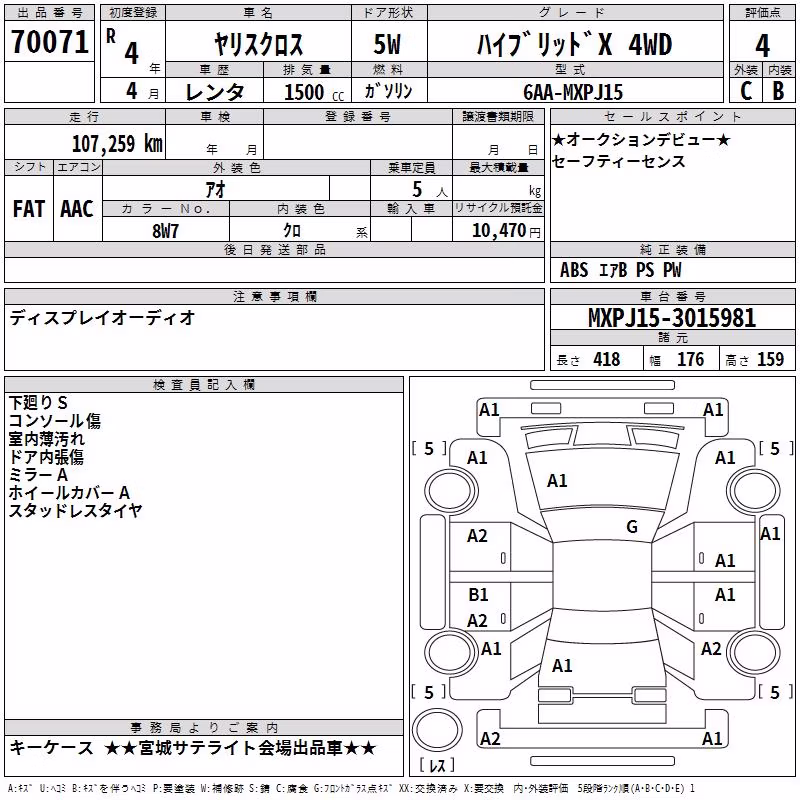 TOYOTA YARIS CROSS