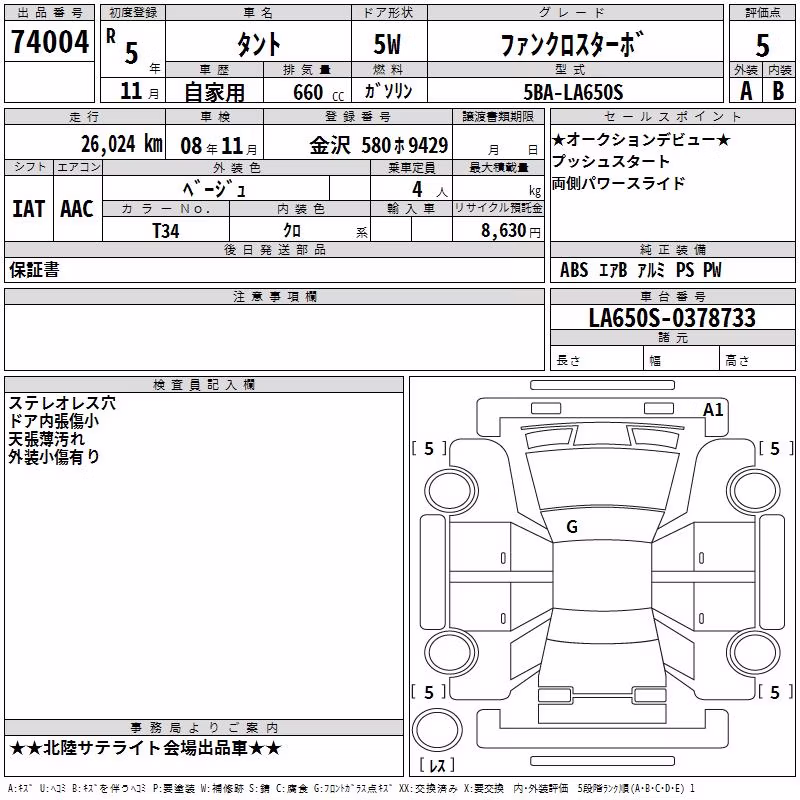 DAIHATSU TANTO