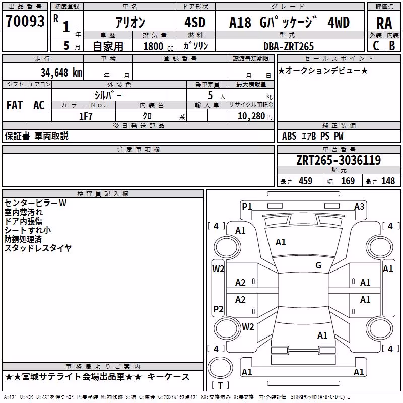 TOYOTA ALLION