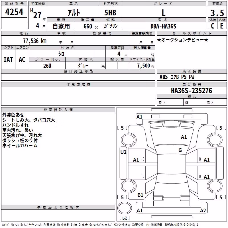 SUZUKI ALTO