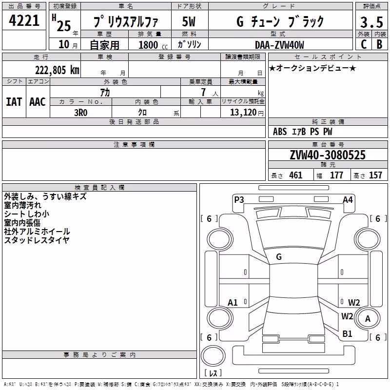 TOYOTA PRIUS ALPHA