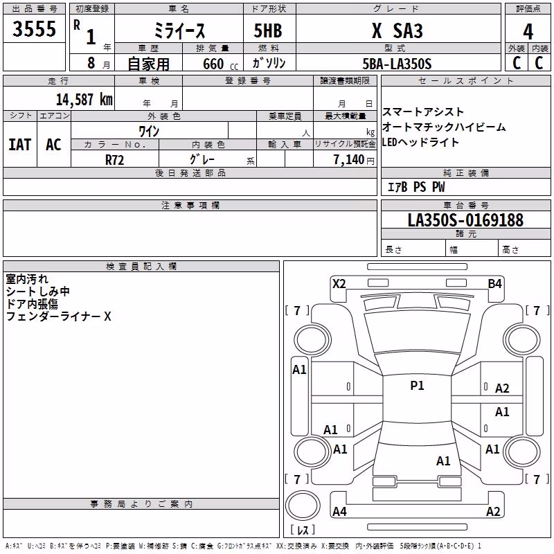 DAIHATSU MIRA E:S