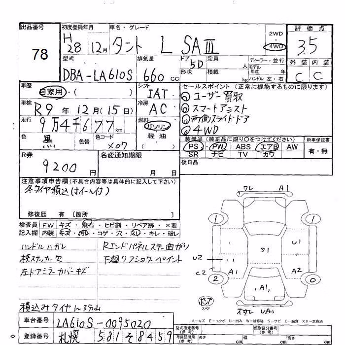 DAIHATSU TANTO