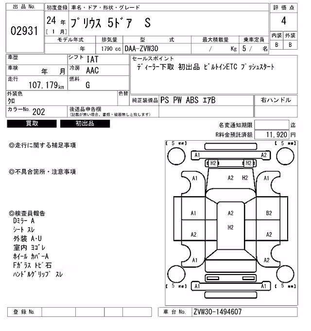 TOYOTA PRIUS