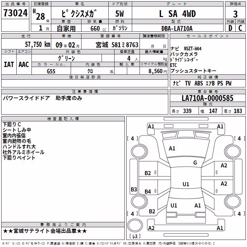 TOYOTA PIXIS MEGA