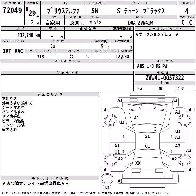 TOYOTA PRIUS ALPHA