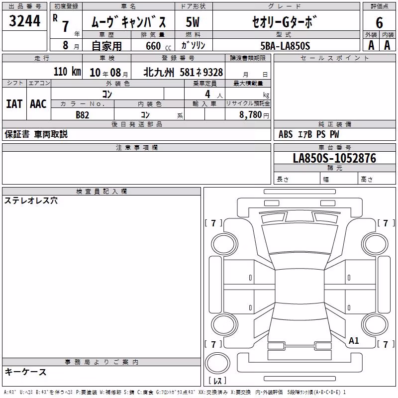 DAIHATSU MOVE CANBUS