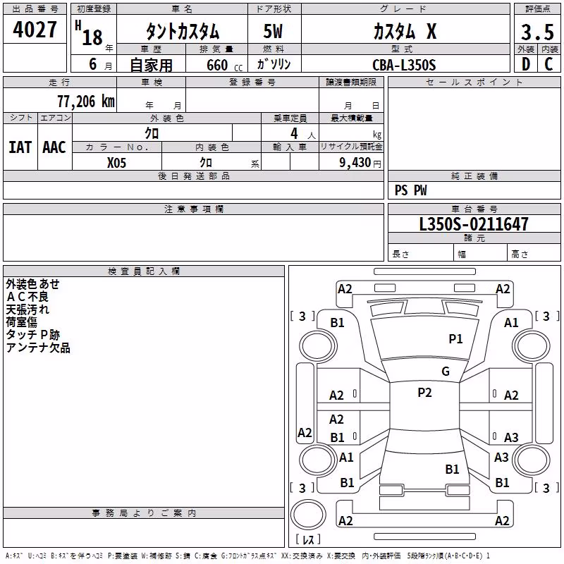 DAIHATSU TANTO
