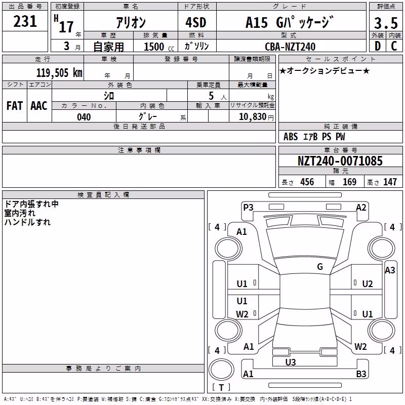 TOYOTA ALLION