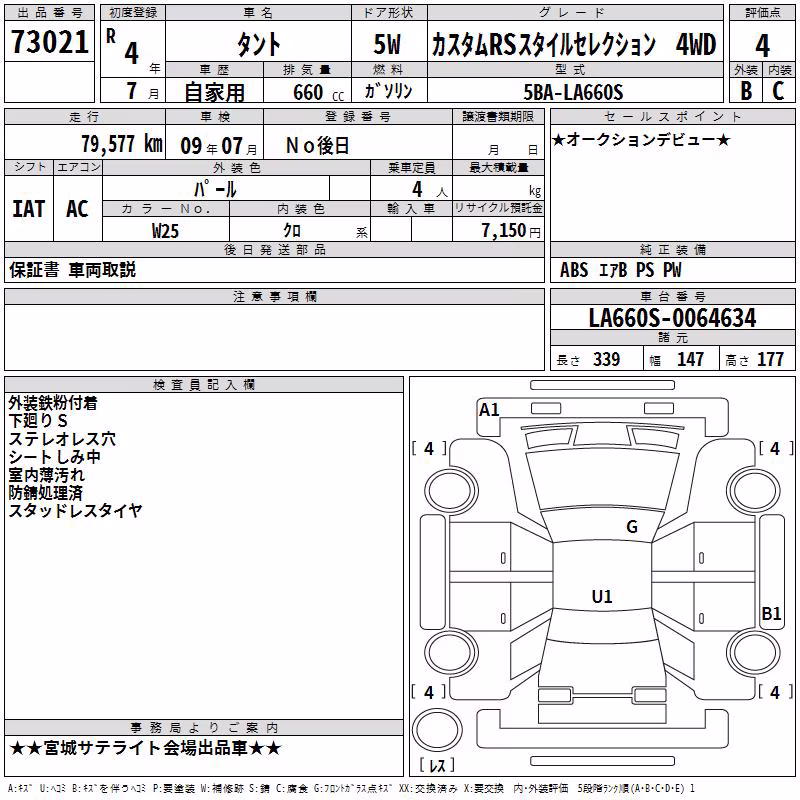 DAIHATSU TANTO
