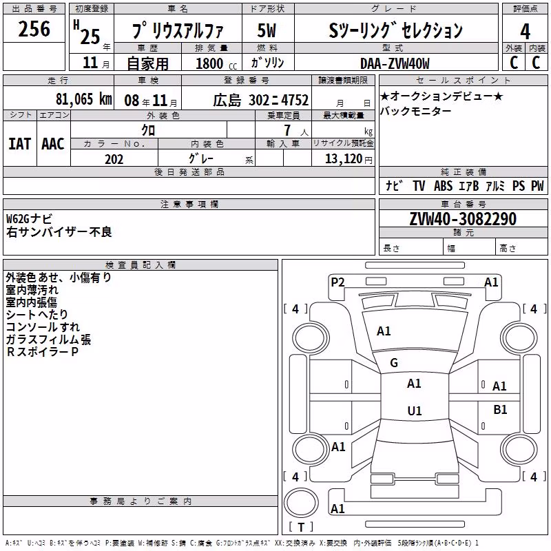 TOYOTA PRIUS ALPHA
