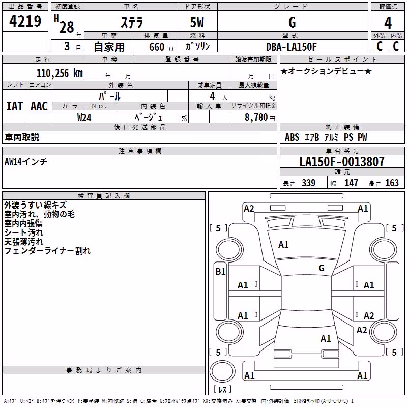 SUBARU STELLA