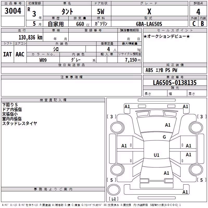 DAIHATSU TANTO