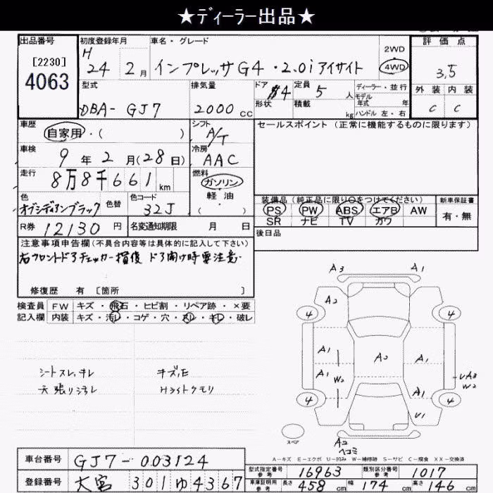 SUBARU IMPREZA