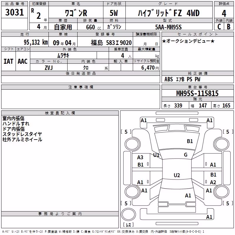 SUZUKI WAGON R