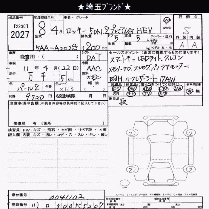 DAIHATSU ROCKY