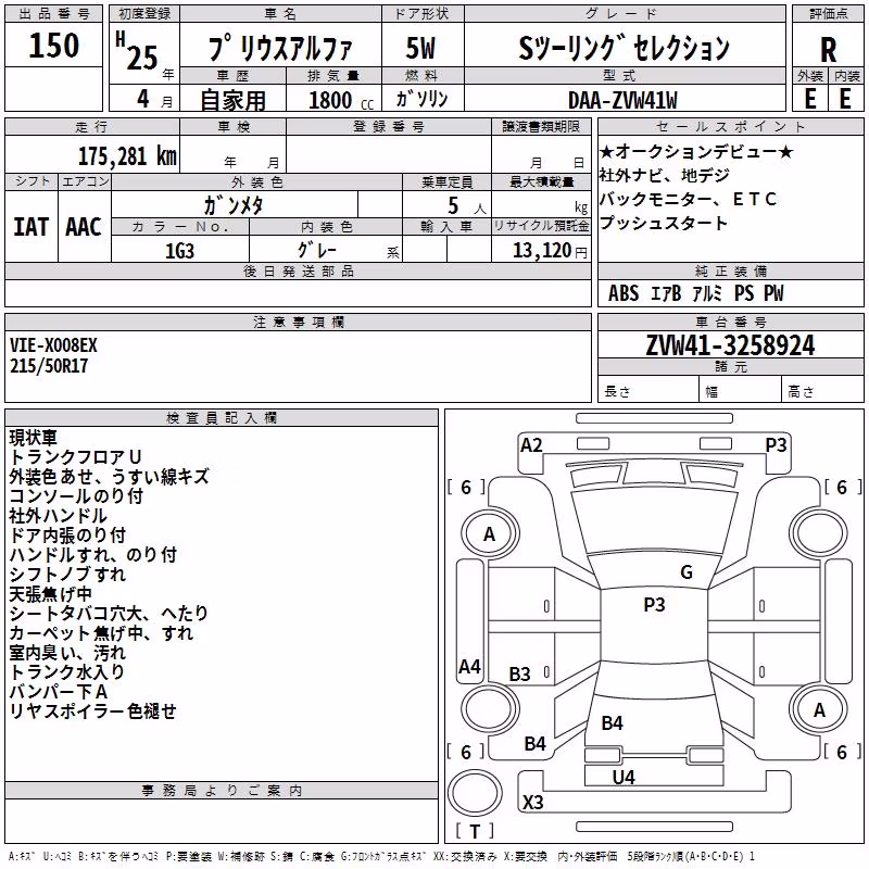 TOYOTA PRIUS ALPHA