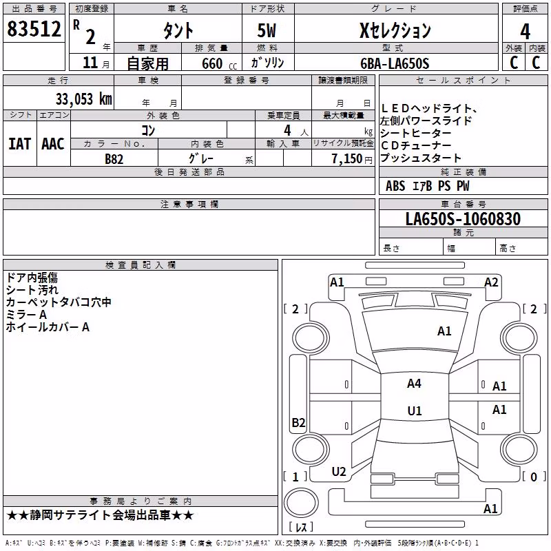 DAIHATSU TANTO