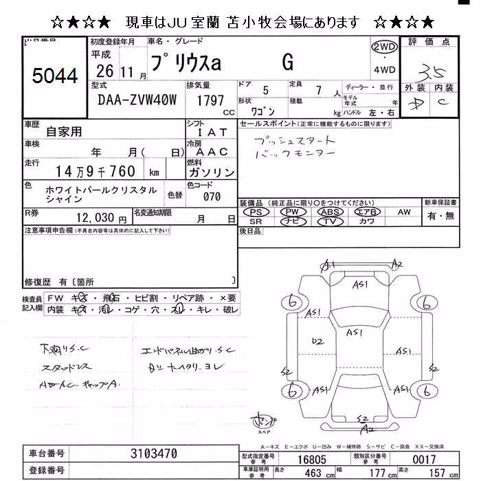 TOYOTA PRIUS ALPHA