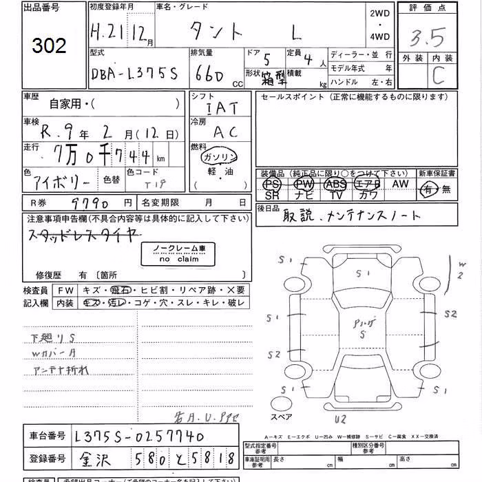 DAIHATSU TANTO