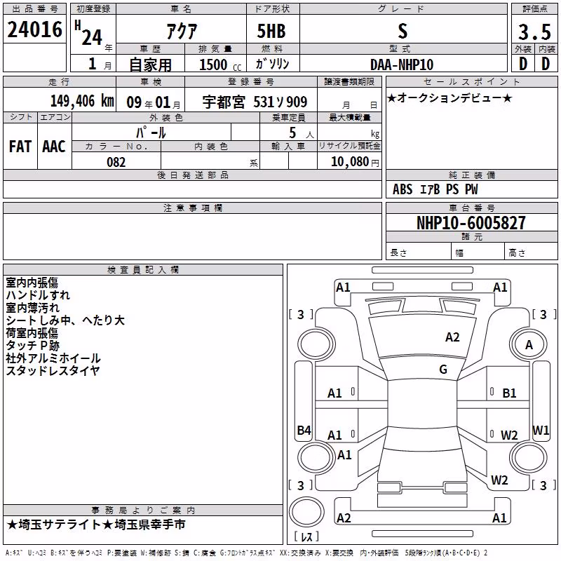 TOYOTA AQUA