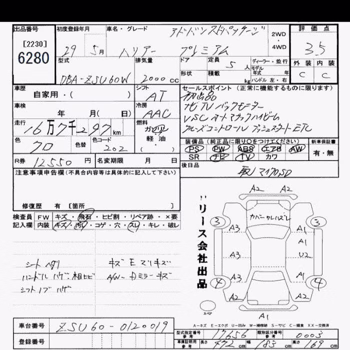 TOYOTA HARRIER