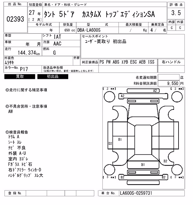 DAIHATSU TANTO
