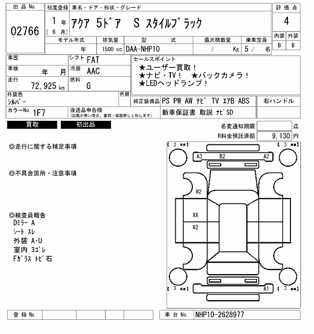 TOYOTA AQUA