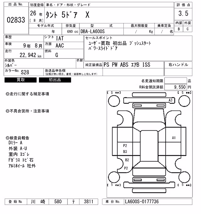 DAIHATSU TANTO