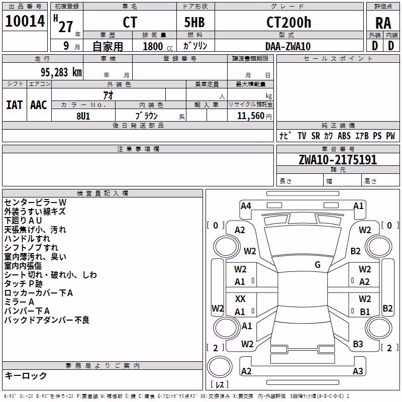 LEXUS CT200H