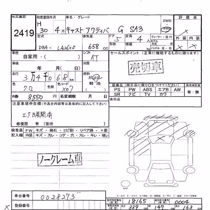 DAIHATSU CAST