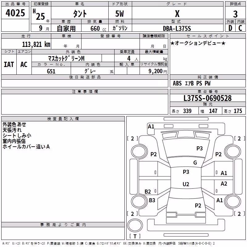 DAIHATSU TANTO
