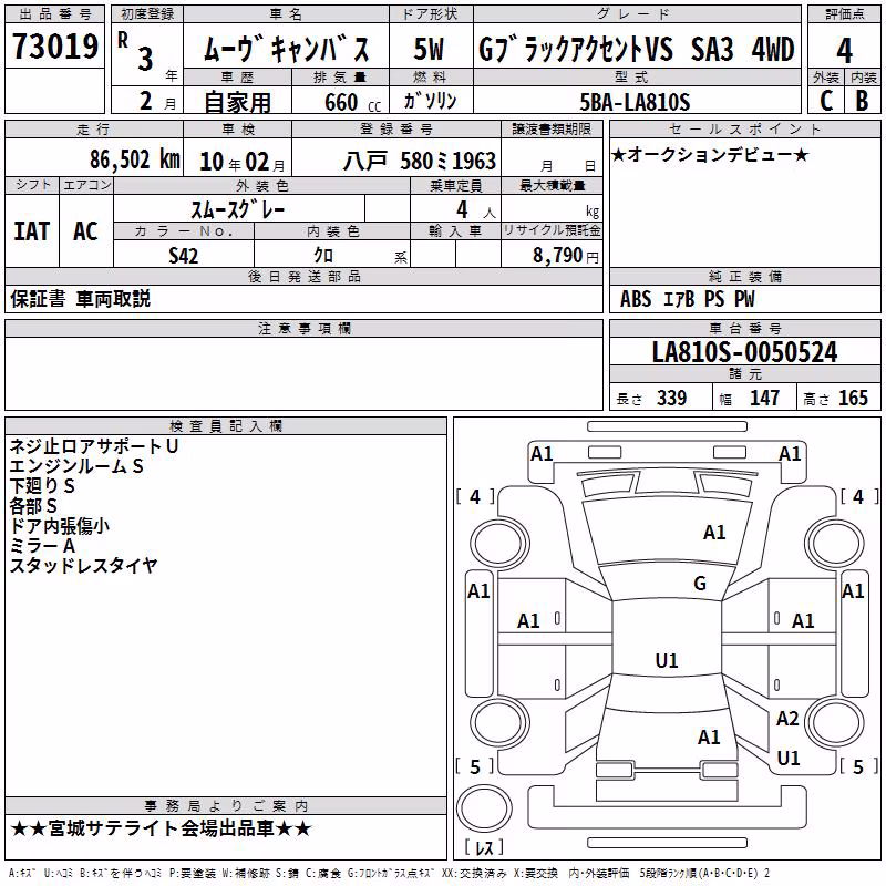 DAIHATSU MOVE CANBUS