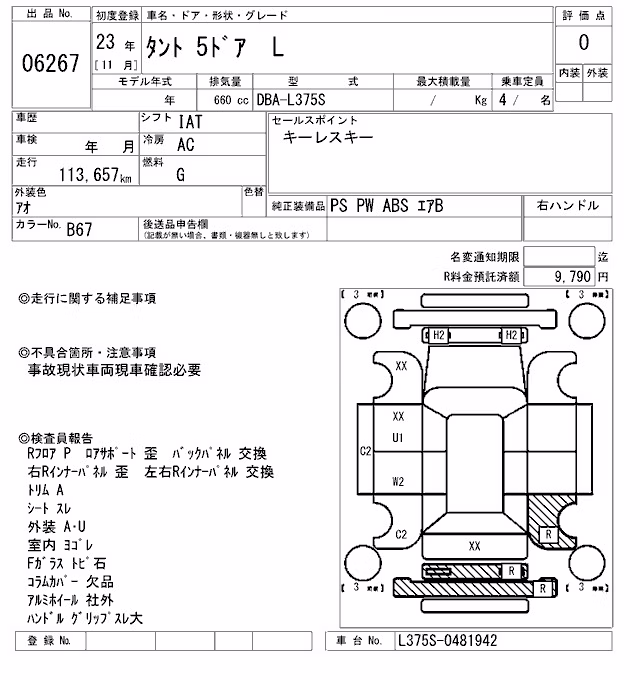 DAIHATSU TANTO