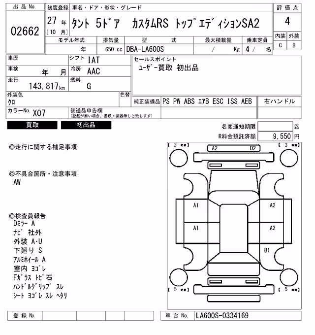 DAIHATSU TANTO