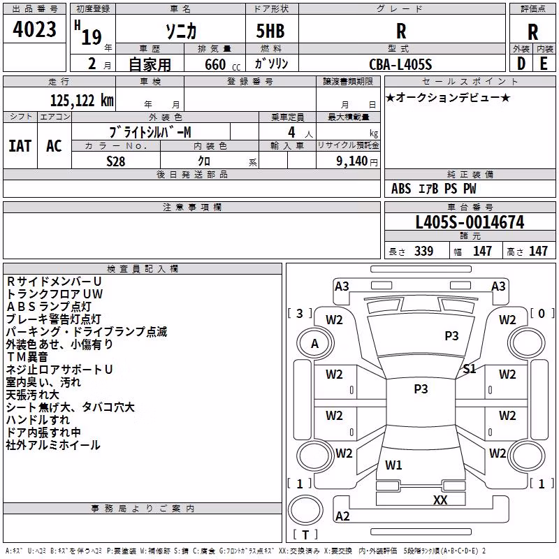 DAIHATSU SONICA