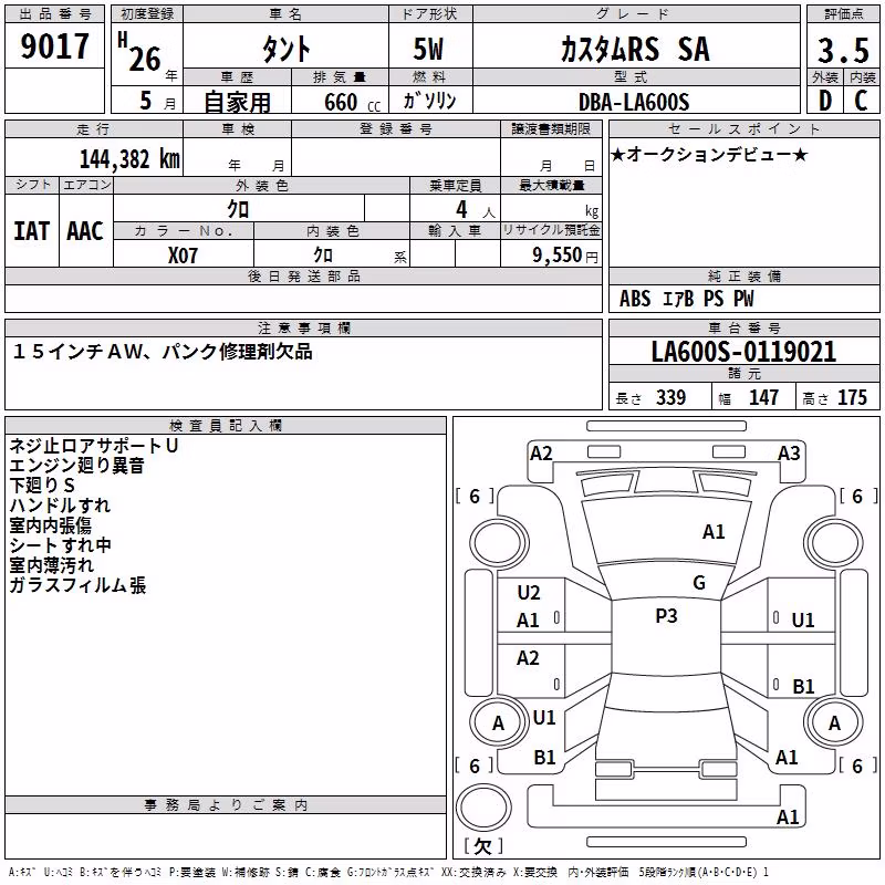 DAIHATSU TANTO