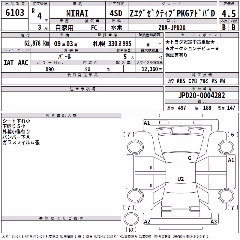 TOYOTA MIRAI